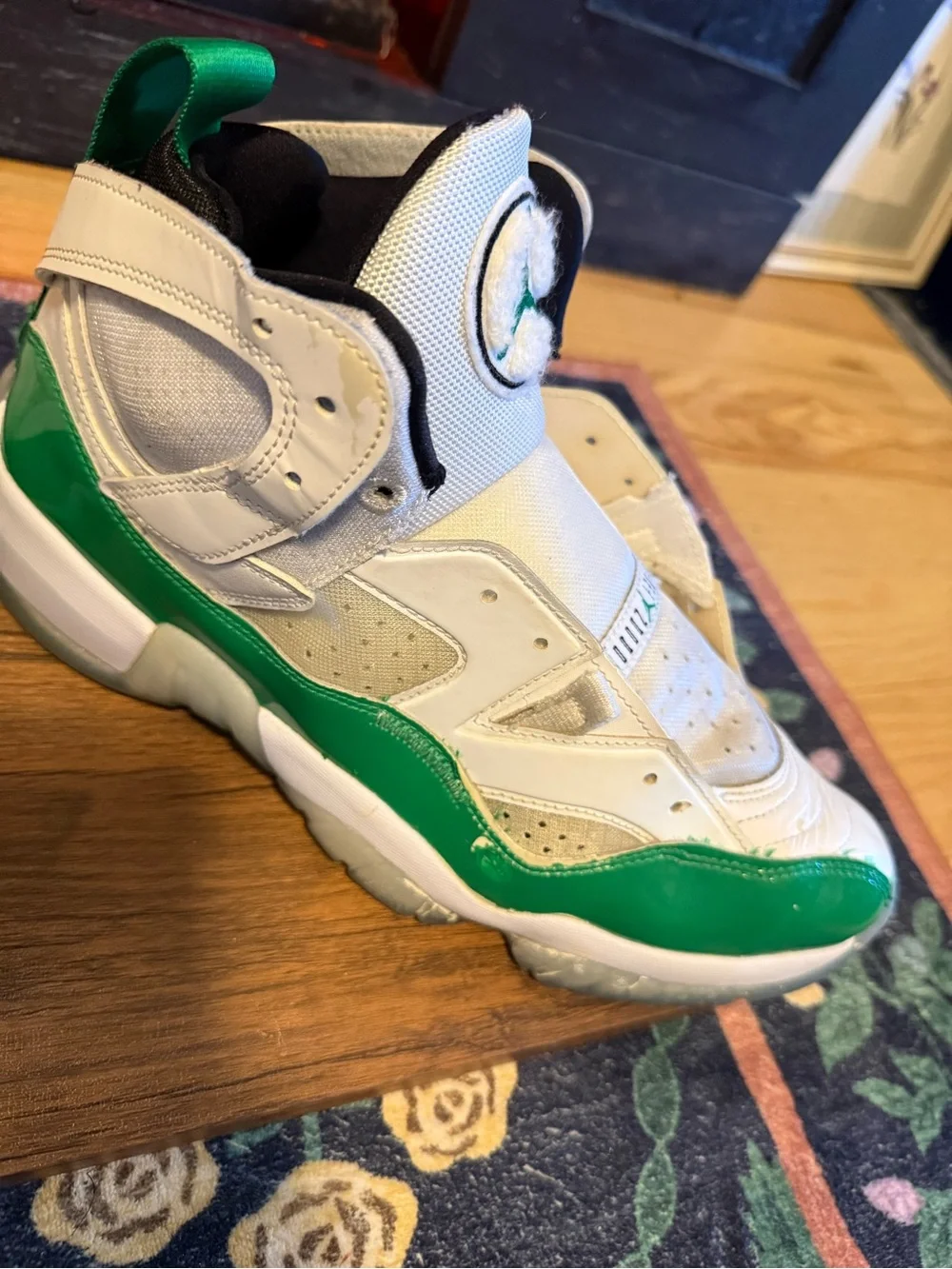 Jordan Jumpman Two Trey sneakers in the 